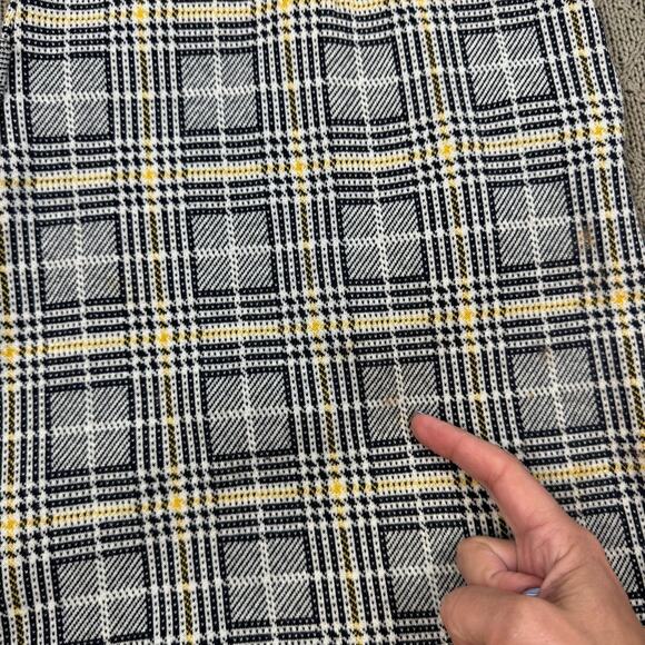 Janie and Jack Plaid Kids Dress with Ruffle Detail & Capped Sleeves ~ 3 - Picture 12 of 12